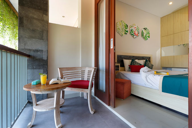 Terras Sari Room Vansari Hotel