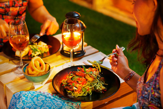 Vansari Hotel Dinner Romantic